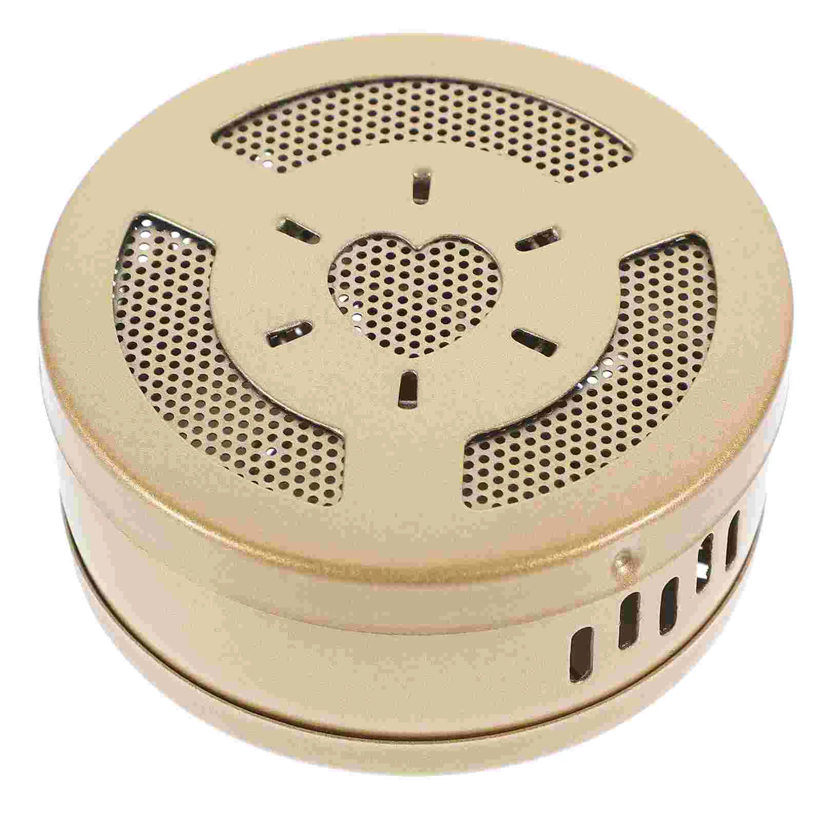 1pc Pure Copper Moxibustion Box Rotating Temperature Control Moxa Massages Box Random Style Moxa Sticks Box