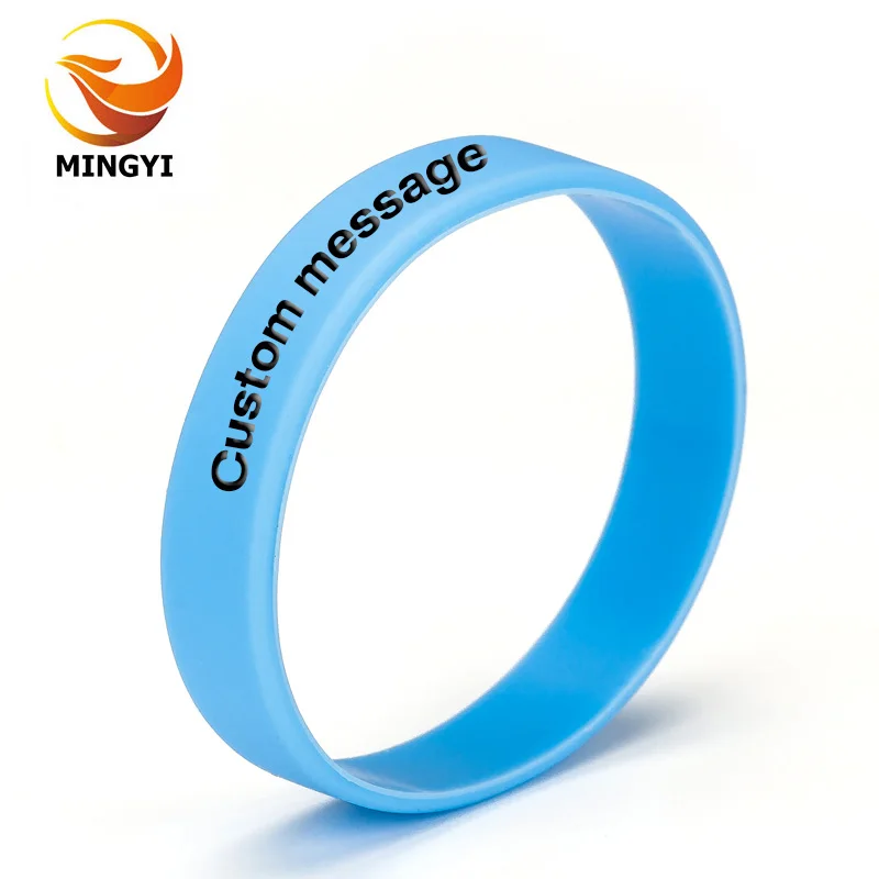

Silicone Bracelets Printed Custom Wristband Personalized Band with Logo Text For Game, Events