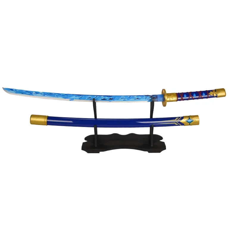 104cm/41in Epic Seven Katana 게임 캐릭터 롤 플레잉 무대 소품 수집품 및 친구를위한 파티 선물 장난감 검