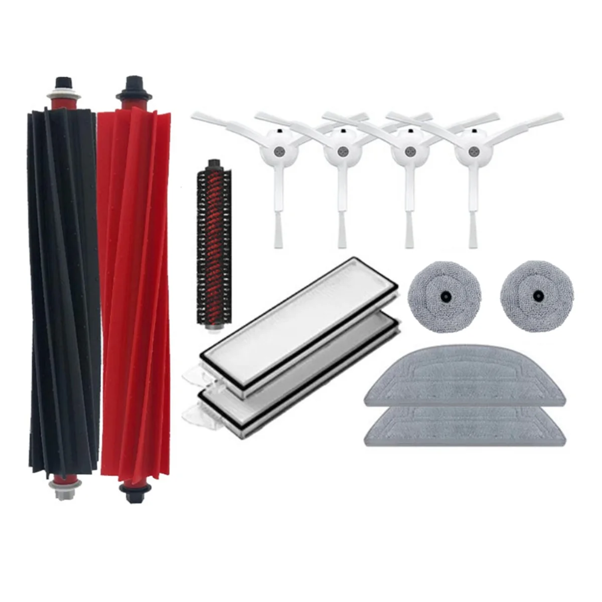HOT 13 pz per Roborock S8 Max V Ultra G20s Robot Aspirapolvere Accessori Spazzola Laterale Principale Mop Filtro Hepa Sacchetto di Polvere parti