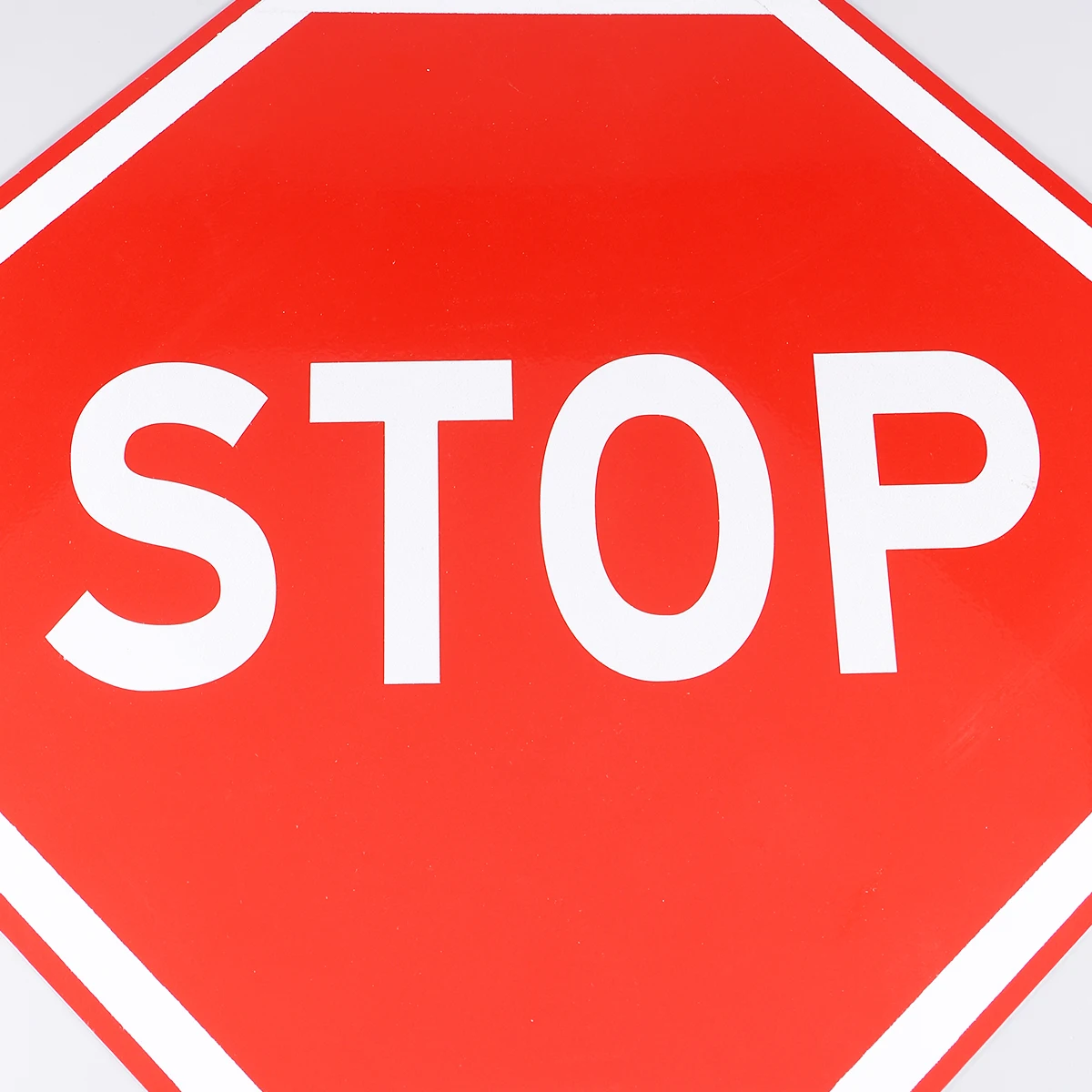 

Aluminum Stop for Indoor Outdoor Use Sturdy Red Octagon Traffic Safety Sign Wall Decoration Bar Cafe Hotel Street Road