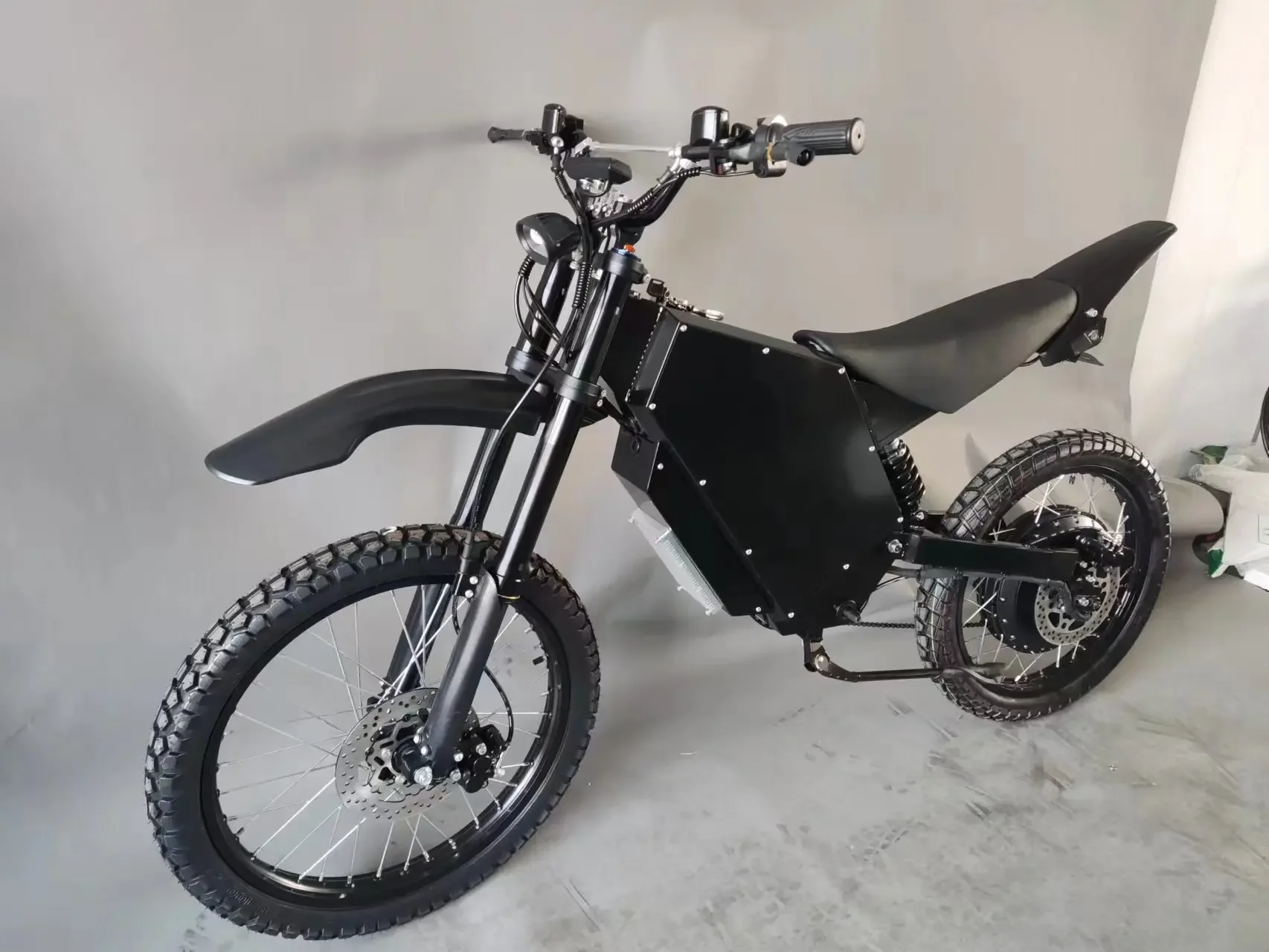 Strongest Power 3kw-20kw Electric Bike 72v Mountain Dirt Bicycle 26ah-75ah City Street Ebike