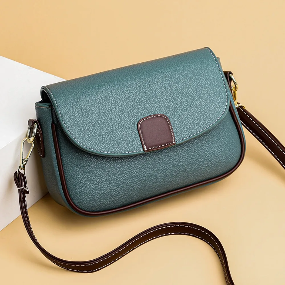 Modne damskie torby wielokolorowe torby Crossbody o dużej pojemności damskie skórzane torebki dla damska torba na ramię