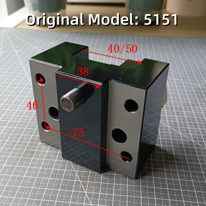 

5151 CNC Lathe Face Tool Holder,Facing Tool Holder,Tool Post,for MAZAK QT100, Groove Width 40/50mm, including Pressing Block