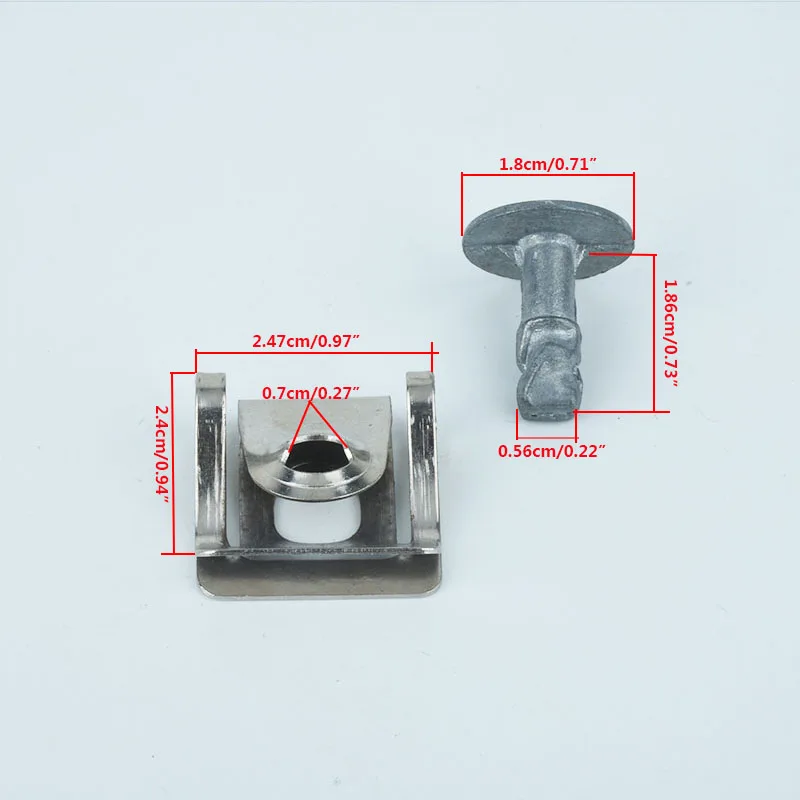 Car Engine Cover Undertray Clip Screws for Audi A4 B6 A5 A6 A7 TT for VW Passat B5 8D0805121 Engine Under Cover Fixing Clips