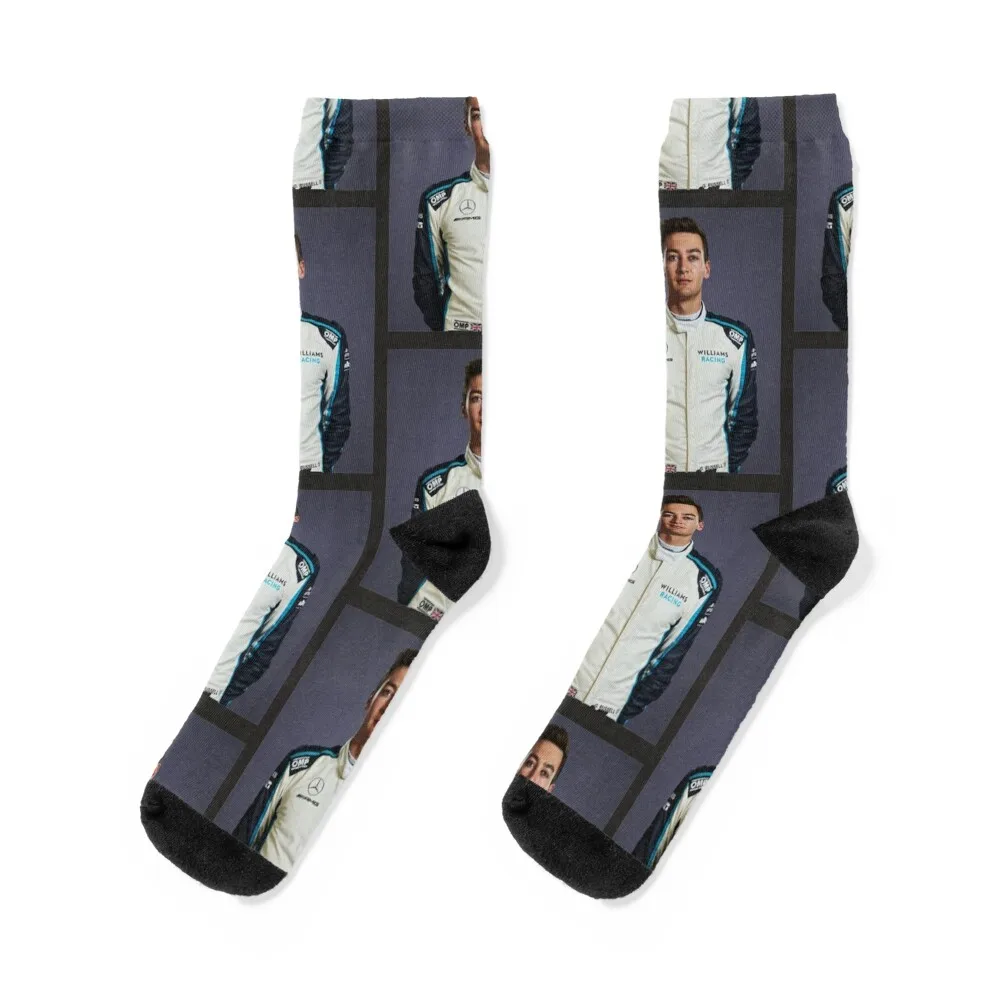 

George Russell F1 - William Socks anime funny sock Heating sock with print Socks Men's Women's