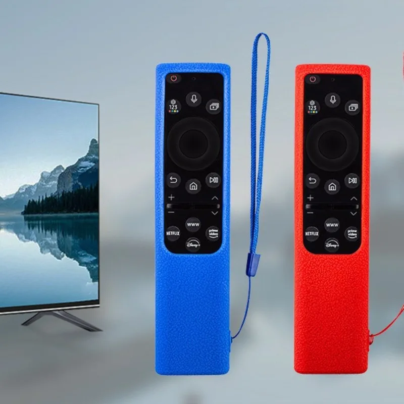 Silicone Protective Case for Samsung Solar Remote BN59-01432A BN59-01432J TM2360 Shockproof Anti-Slip TV Controller Cover