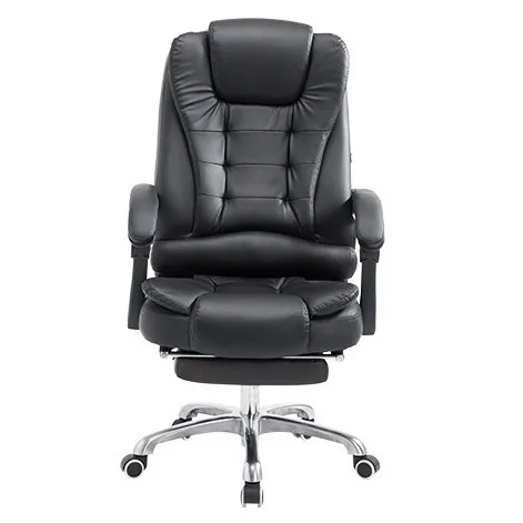 Modern office luxury comfortable office chair sedentary reclining manager boss chair executive chair black business