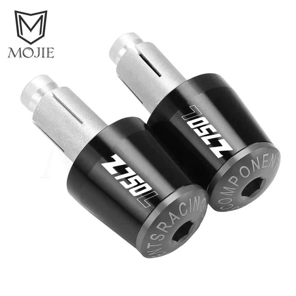 Motorcycles Handlebar Grips Cap Weight PartsAnti Vibration Silder Plug Ends FOR KAWASAKI Z750L Z750 L Z 750 L2007 2008 2009 2010