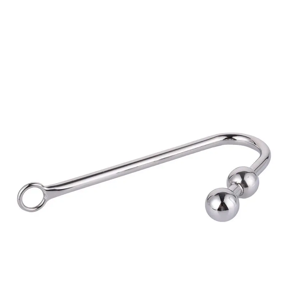 Stainless Steel Anal Hook With Long Leash Fetish Sexy Butt Plug SM Erotic Games Toys Slave Anal Toys Sex Tools For Couples