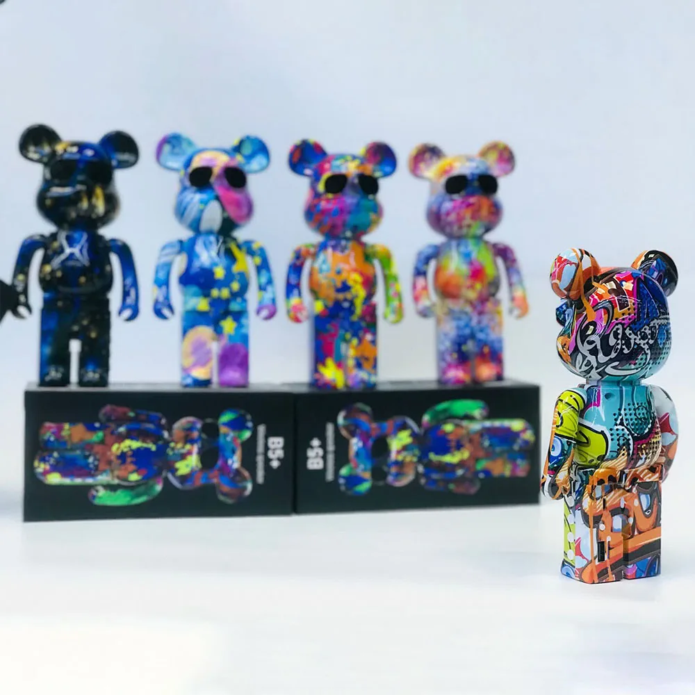 Doodle VBEAR граффити жестокий медведь Bluetooth аудио украшение дома карта маленький аудио трендовый плюшевый мишка подарок на день рождения динамик