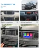 プジョー 508 2011-2018 アンドロイド 13 カーラジオ 2Din ステレオ受信機自動ラジオマルチメディアプレーヤー GPS ナビヘッドユニット画面 2