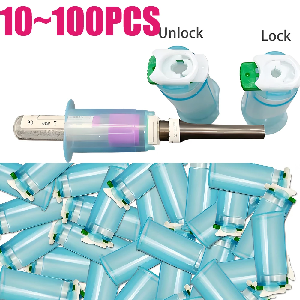 

1-100Pcs Disposable Vacuum Blood Collection Tubes with Needle Holder Medical Equipment for Blood Sampling without Needle