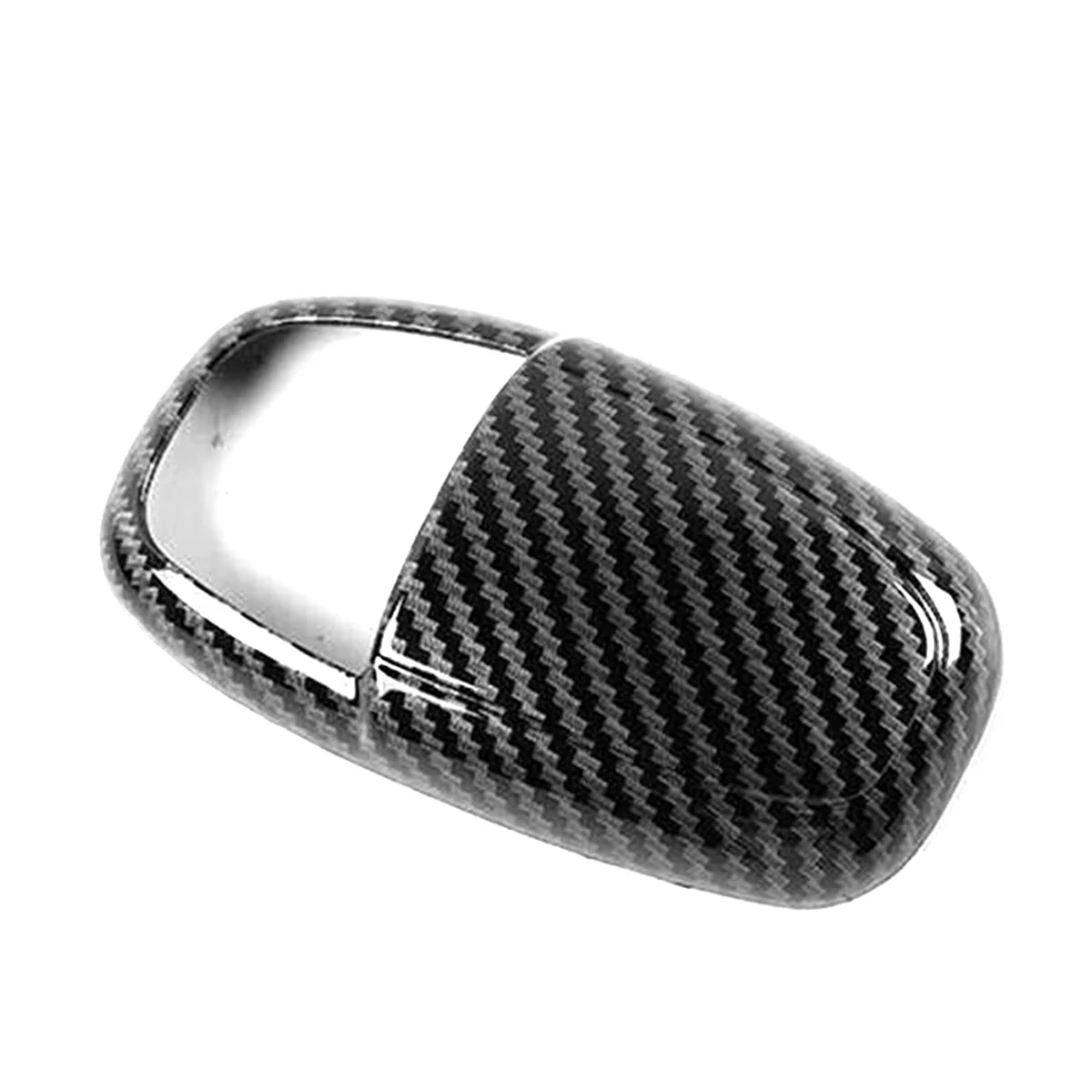 

Черная углеродное волокно ABS автомобильная ручка переключения передач наклейка накладка для Dodge Challenger Charger 2015-2020