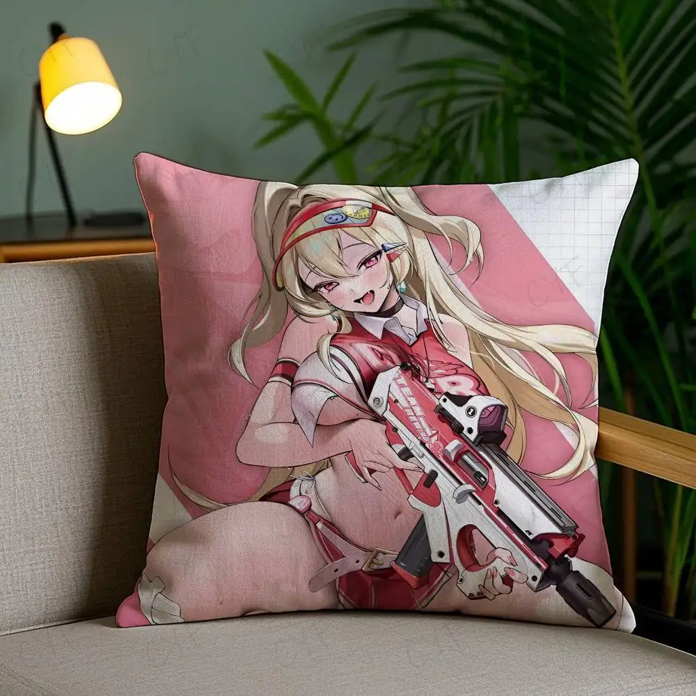 

Anime G-Goddess of Victory N-Nikke Pillow Case Custom Printed Brushed Fleece Pillow, Baby Skin-Touch, Eco-Friendly Dye-Sublimati