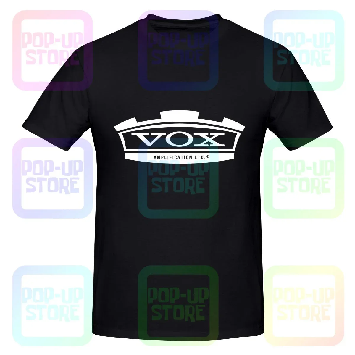 Vox Amplifiers Amps Logo Shirt T-shirt Tee Vtg Casual Premium Streetwear