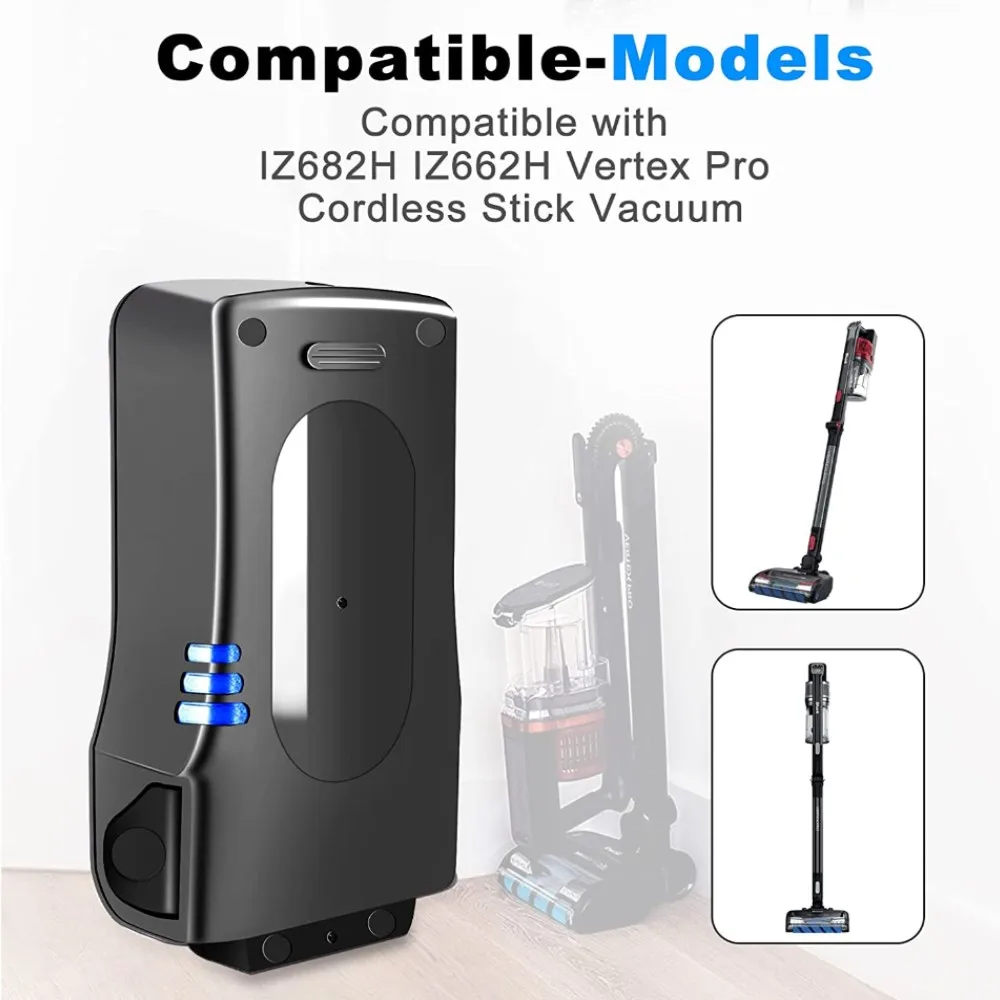 3500Ah 25.2 فولت بطارية ليثيوم أيون استبدال ل القرش XBATR725 ، متوافق مع القرش Iz662H ، Iz682H المكانس الكهربائية