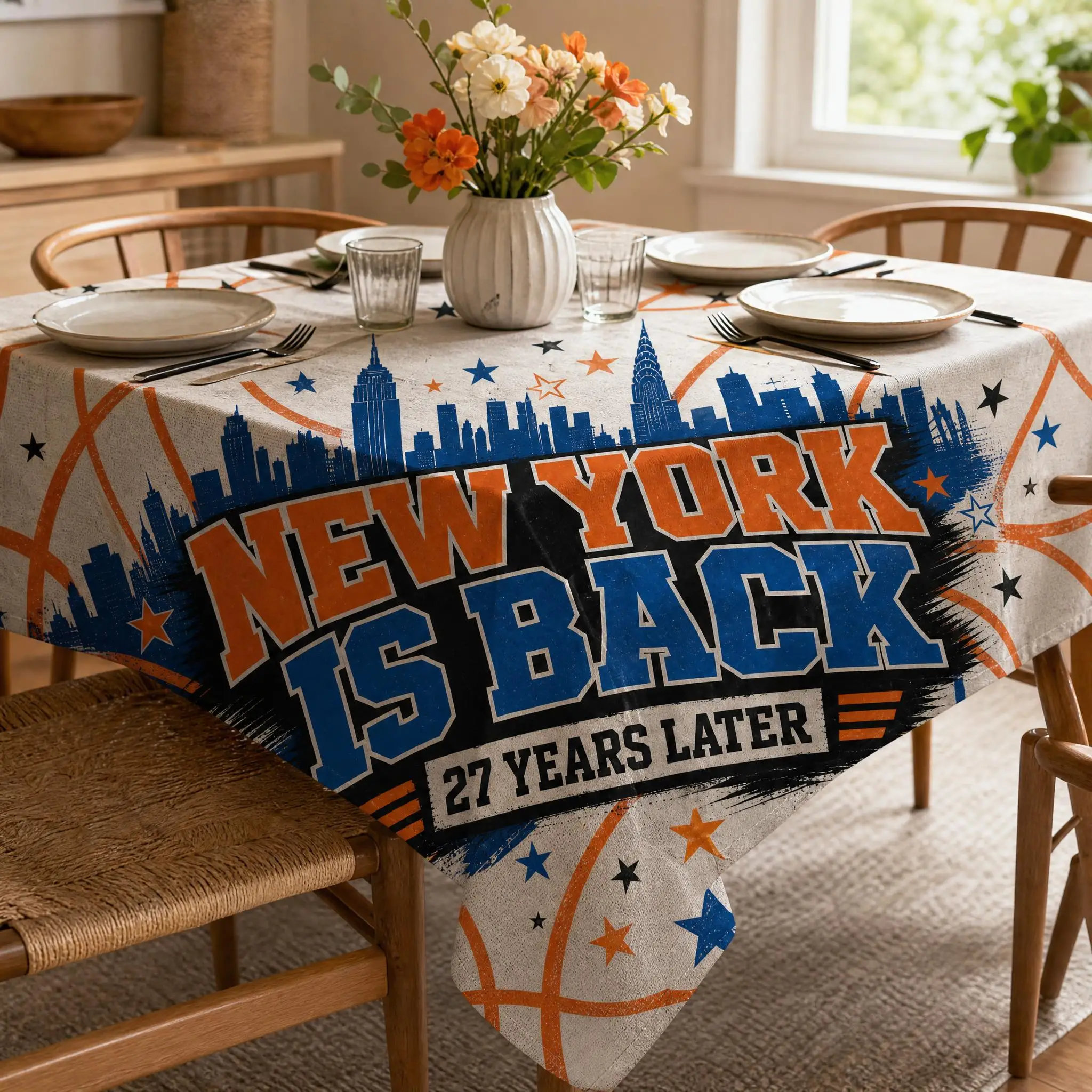 Nappe de table sportive de bas - Home Textiles New York avis et prix