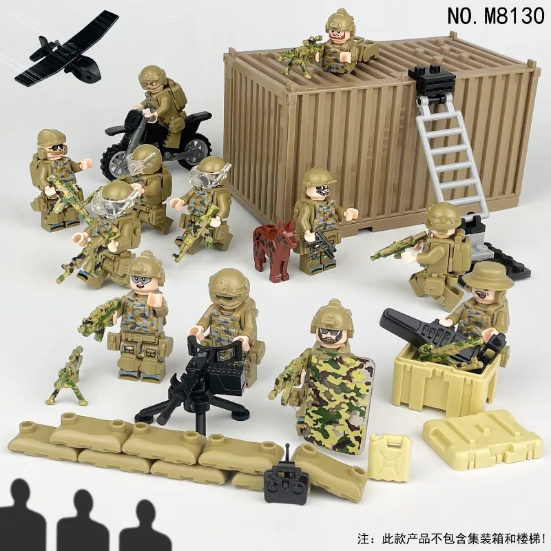 

Kids Building Blocks Mini Figures Humanoid Dolls Cartoon Toy Educational Playset Birthday Gift for Creative toy Boys Girls