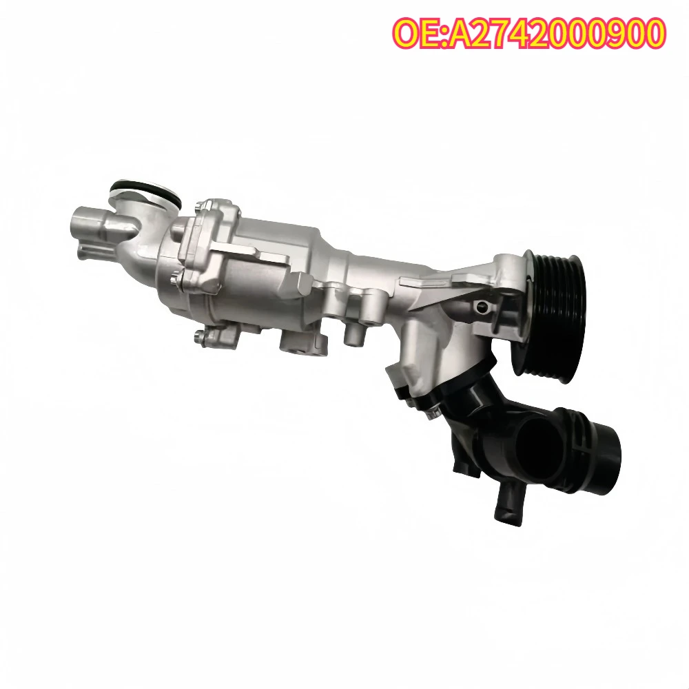 

High quality New For A2742000900 Mercedes Benz C200 C300 E200 E300 EGLC260 GLC300/350e SLC200/300 SLK Engine Cooling Water Pump