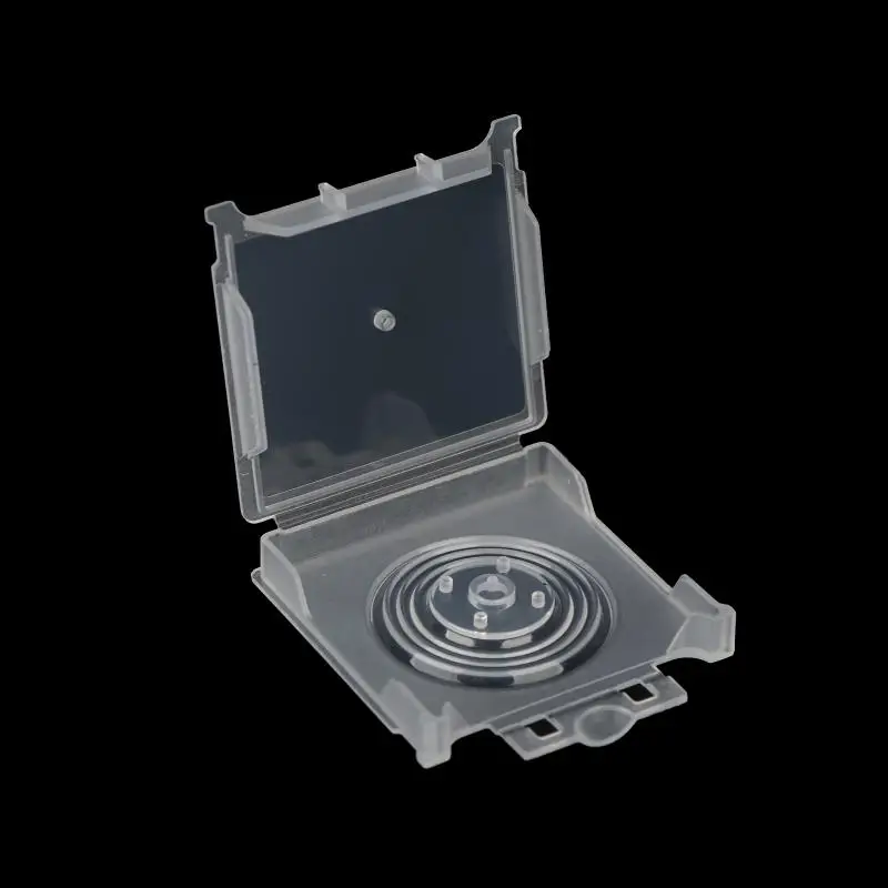 1Pc Transparent Watch Dial Storage Box Shockproof Dust Proof Secure Snap Closure For Watch Repair DIY Hobbyists