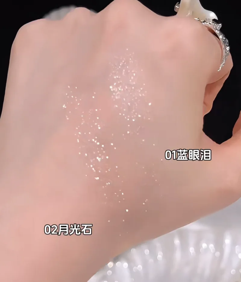 Flower Know Shell Pearl Series Resaltador brillante Colgante de bálsamo con fragancia de fruta