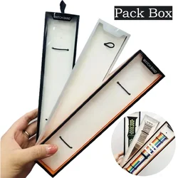 Simple Portable Strap Box Case for Apple Watch Band Paper Pack Box 38/40/42/44MM for Series Leather Silicone Nylon Milanese Band