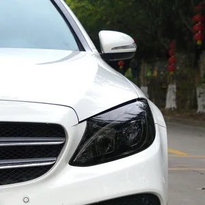 Smoke Matte Black Carflight Film Tint Taillight Fog Light Vinyl Film para faros de la lámpara trasera Tinting 6 Vinilo de gelatina de las mejores ventas - №6