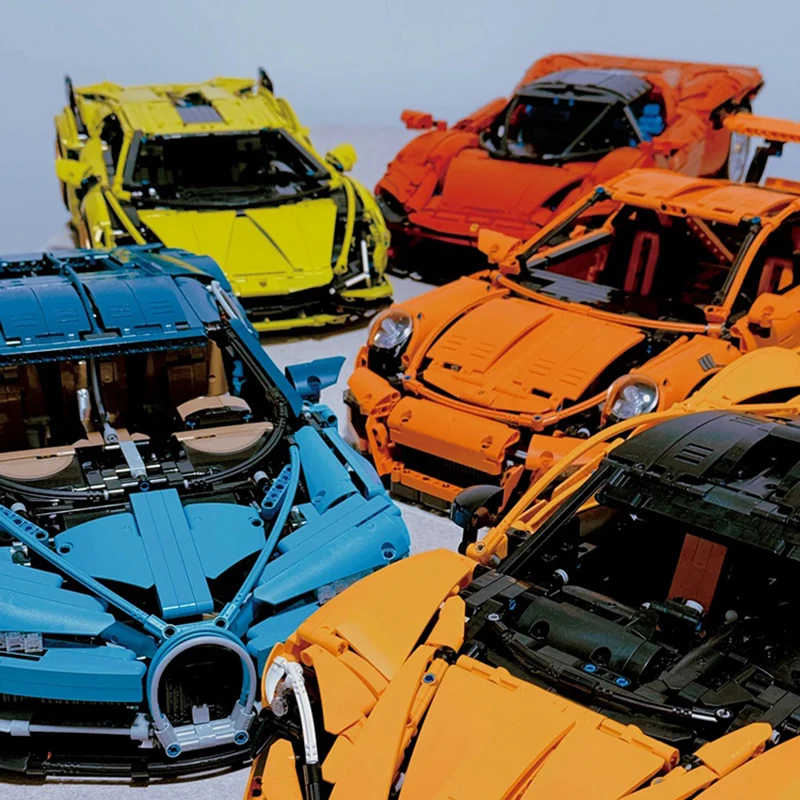 2026 Neuer MOC-Bausatz 2704 Teile Technik Supersportwagen Modellbausatz Supersportwagen 1:8 Bausteine Spielzeug Kindergeburtstagsgeschenk – Detail 1