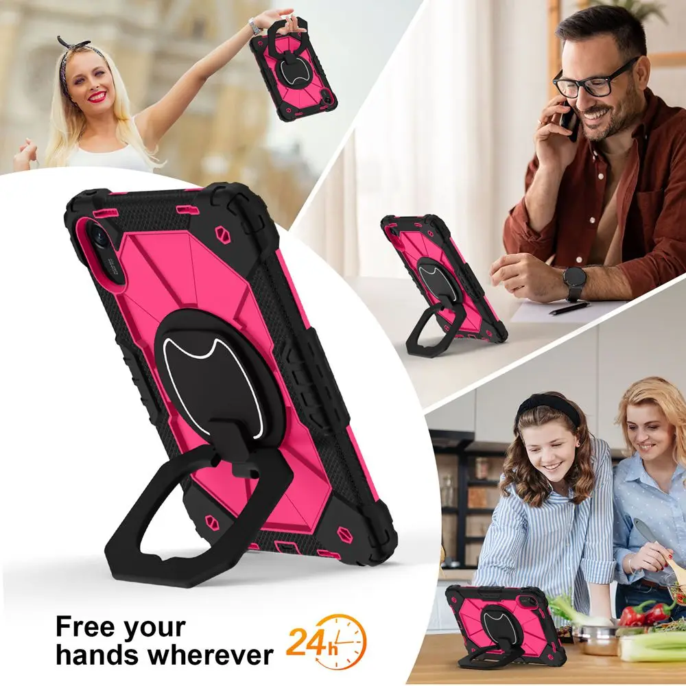 Kids Armor Shockproof for Xiaomi Redmi Pad2 Pro 12.1 Poco Pad M1 2025 Tablet Case Wristband Cover for Xiaomi Pad SE Mi Pad 7 Pro