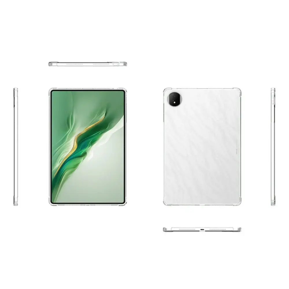 New Transparent Tablet Case Shockproof TPU Back Cover Slim Soft Protective Shell for Honor MagicPad 2/GT Pro 12.3 inch