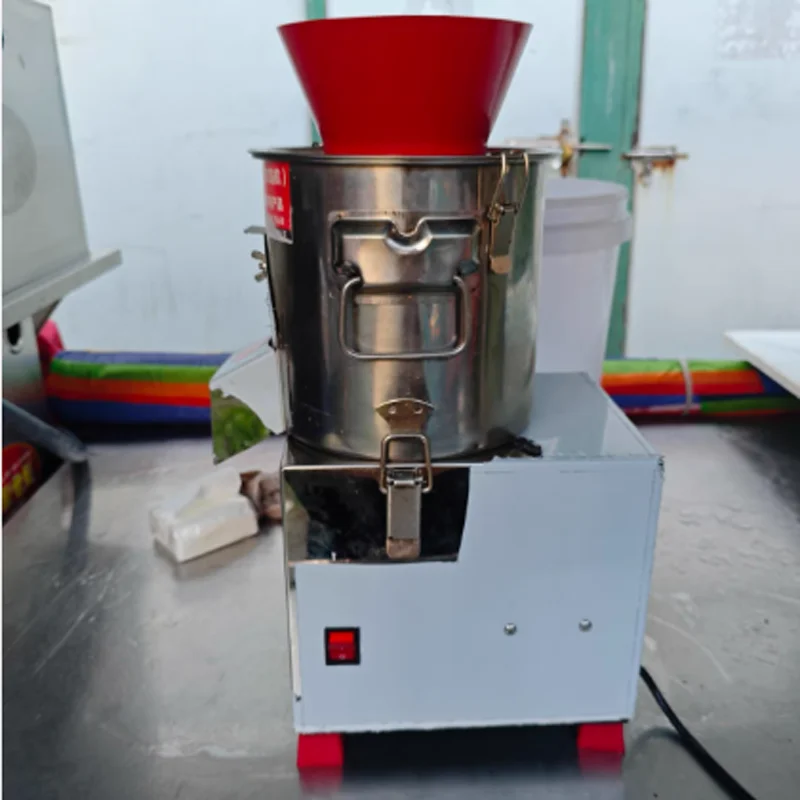 Electric Commercial Vegetable Cutter Slicer Shredder for Garlic Chili Ginger Onion Cabbage Radish Cucumber Celery Meat