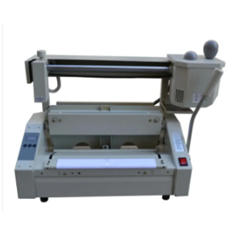 Jb-2 Glue Installed Machine A4 Tender Bookbinding Machine Hot Melt Binding Machine Text