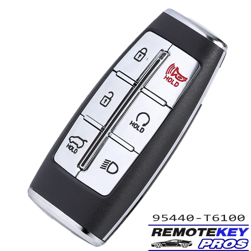 

DIYKEY P/N: 95440-T6100 , TQ8-FOB-4F36 Smart Remote Key Fob 433MHz ID47 Keyless Go 6B Fob for Hyundai Genesis GV80 2021-2022