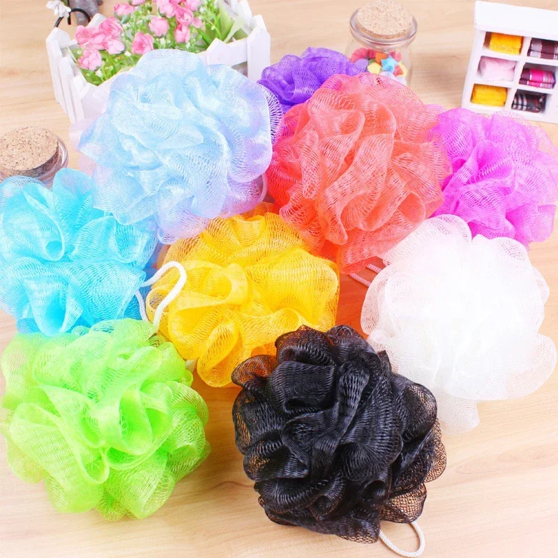 Mini Bath Sponge Tubs Ball, Bath Towel, Scrubber, Body Exfoliating, Shower Ball, Body Massage, Cleaning, Massage, 1Pc