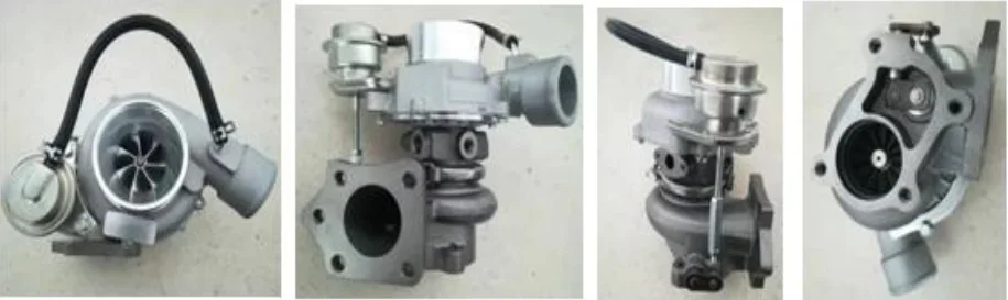 5 Holes Engine RHF4 Turbo Replacement Modified Engine For Isuzu Turbocharger Assembly 8980118923 Steel Wheel