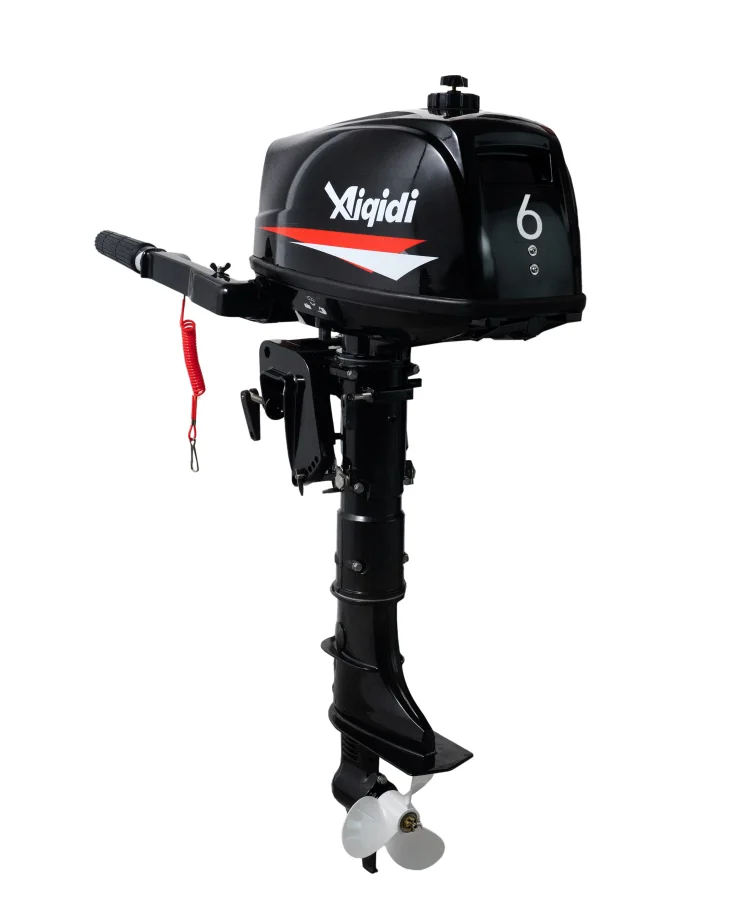 T6 Aiqidi 2 Stroke Outboard Motor Long Shaft Flexible Operation