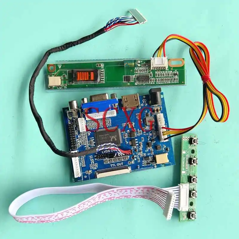 LCD Display Matrix Controller Board Fit LP150X08-TLA1/TLA2/TLA6/TLAC 15