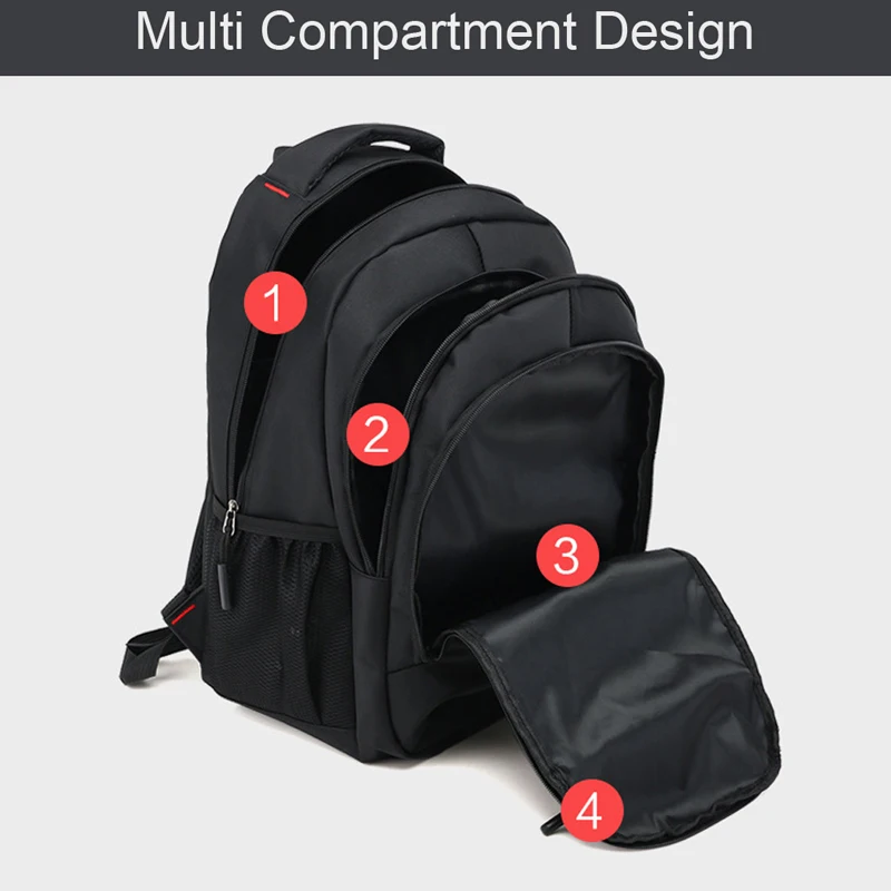 Men Backpack Oxford Cloth  Wear-resistant Splashproof Breathable Shoulder Strap Laptop Bag School Sports Travel  Leisure Bags ﻿