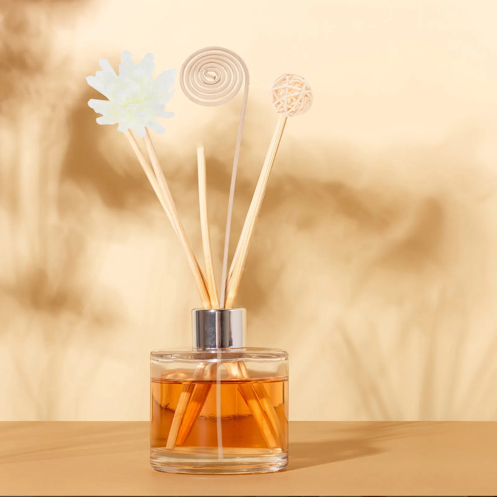 32Pcs Aromatherapy Reed Diffuser Sticks Natural Material Replacement Room Fragrance Oil Diffuser Refill Sticks Home Air