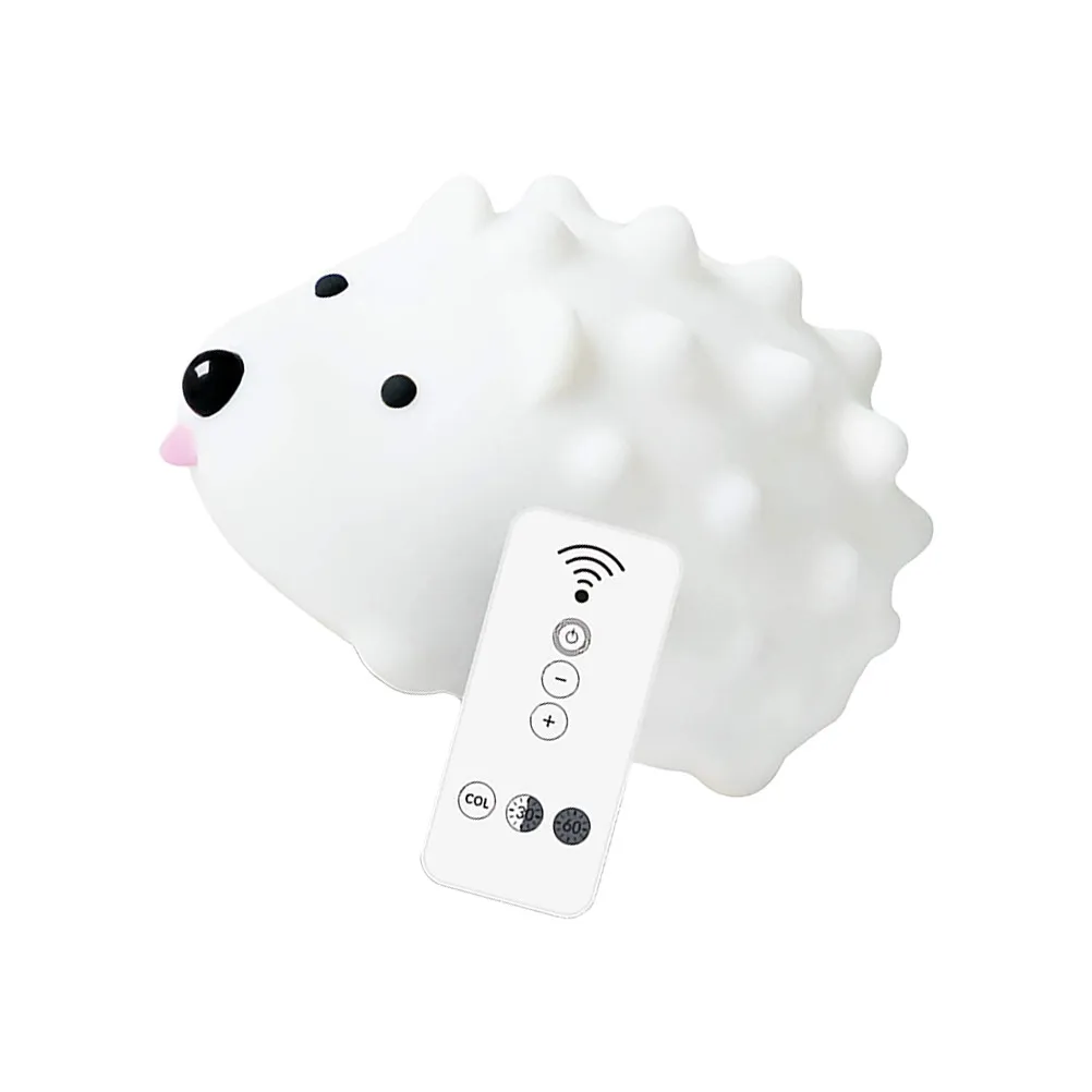 silicone-hedgehog-night-light-small-desktop-lamp-adjustable-rechargeable-baby-nursing-bedside-decor-reading-lamp