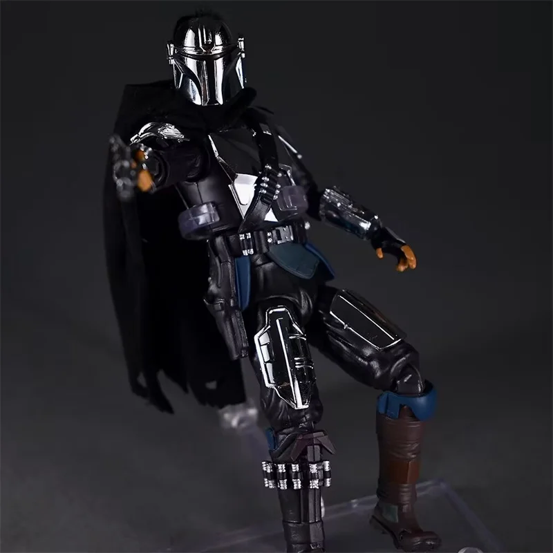 MAFEX 256 The Mandalorian Glogu Actionfigur Star Wars Mandalorian Figur 6 Zoll Galvanisierte Version Plating Edition Sammlerstück – Detail 16