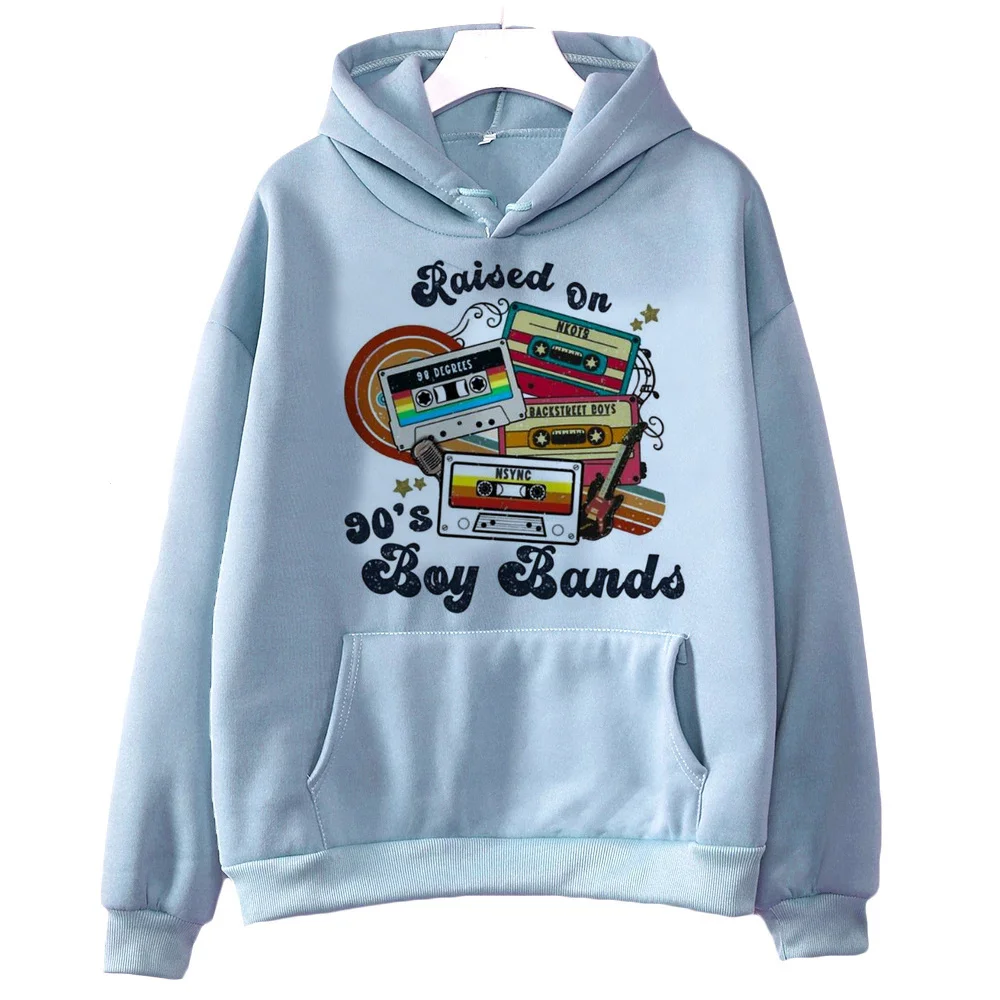 Backstreet Boys Damen-Hoodies Anime-Sweatshirt Japanische Anime-Kleidung der 2000er Jahre Damenkleidung Harajuku Pullover Damen Locker geschnitten – Detail 8
