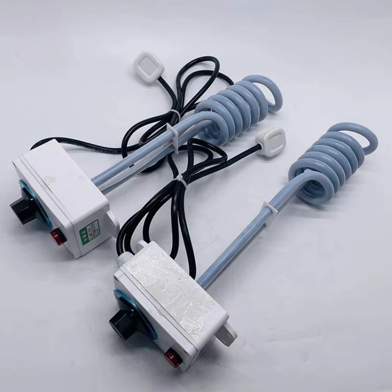 

220v 3kw Industrial Water Spiral Heater Immersion Heater with Thermostat