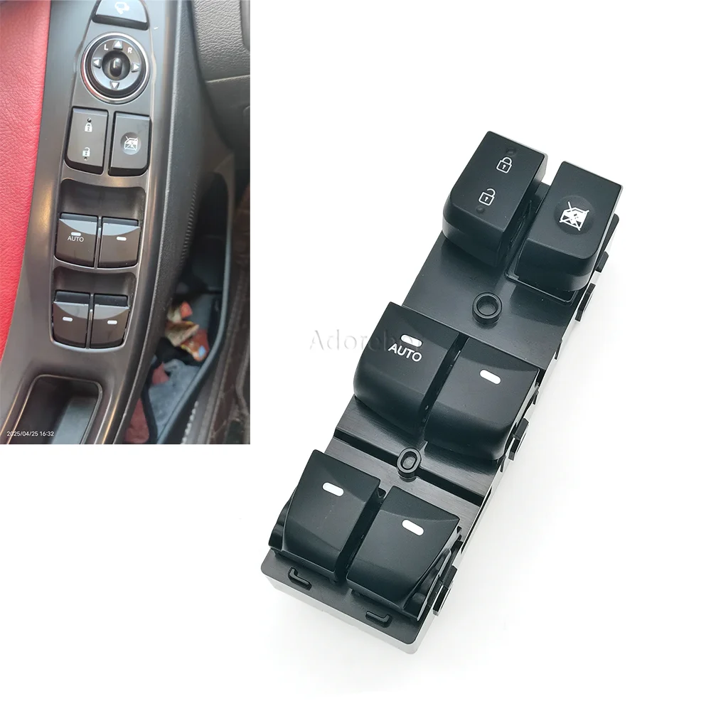 

Переключатель управления стеклоподъемником, кнопка переключателя стеклоподъемника, левая сторона водителя для Hyundai Elantra 2012 2013 2014 2015 2016