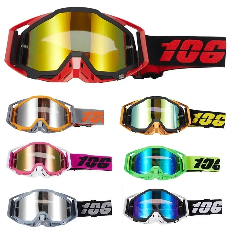 Motocross goggles Motorcycle Glasses Cycling glasses Cycling Glasses Protective Night Vision Helmet Goggles Driver Driving