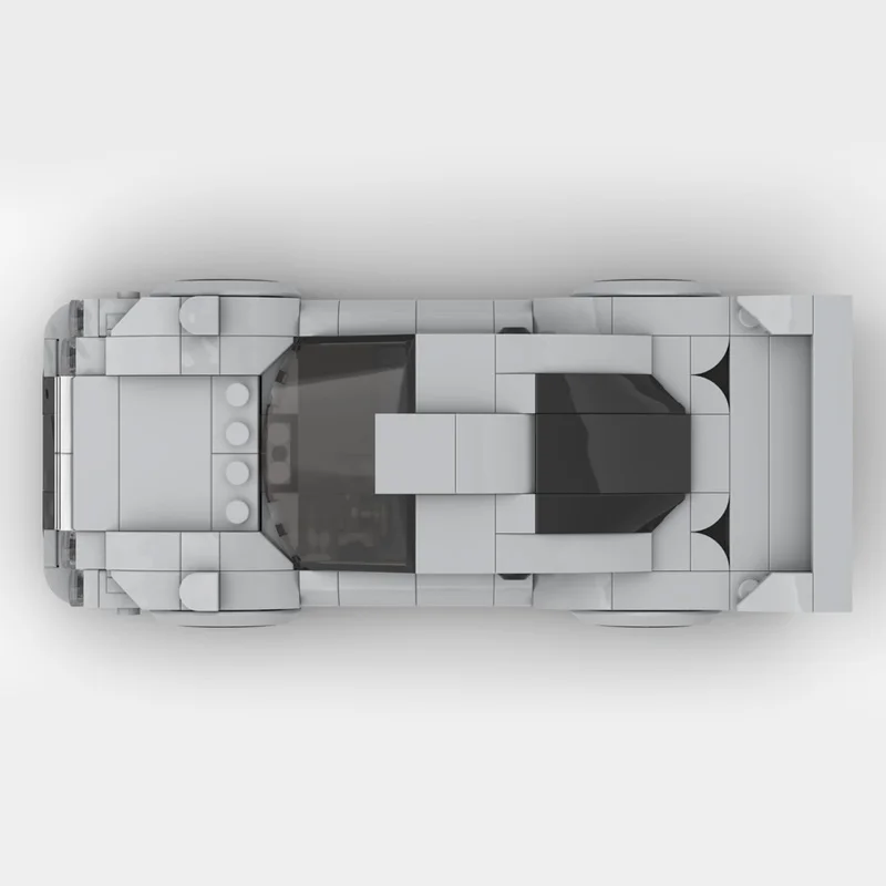 363 PCS Sports car CLK GTR straßenversion MOC Customize Modular Building Block Educational Popular DIY Christmas Toy Gift view 3
