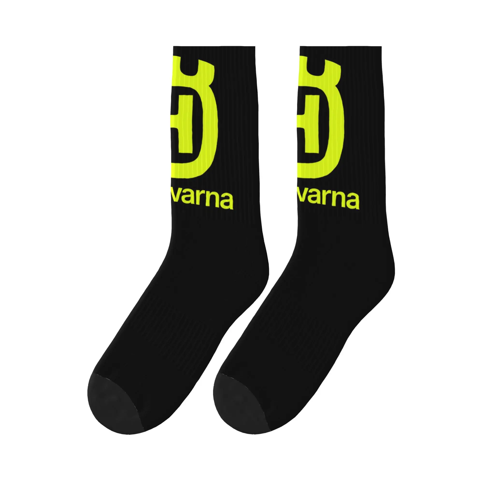 

H-Husqvarnas Sports Socks High Quality Stockings All Season Long Socks for Man's Woman's Gifts