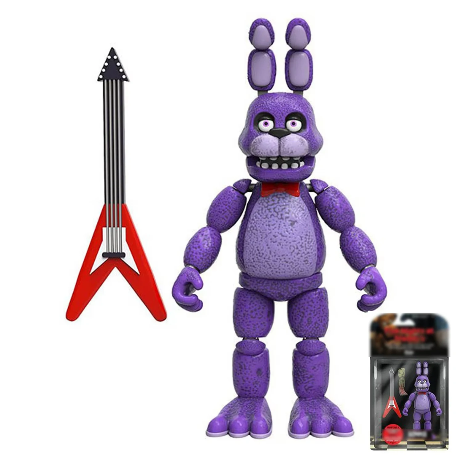 Funko 14CM Freddy Bonnie Foxy Chica Action Figure Bewegliche Blacklight Freddy Frostbe Nightmare PVC Modell Sammlung Spielzeug Original Box 10