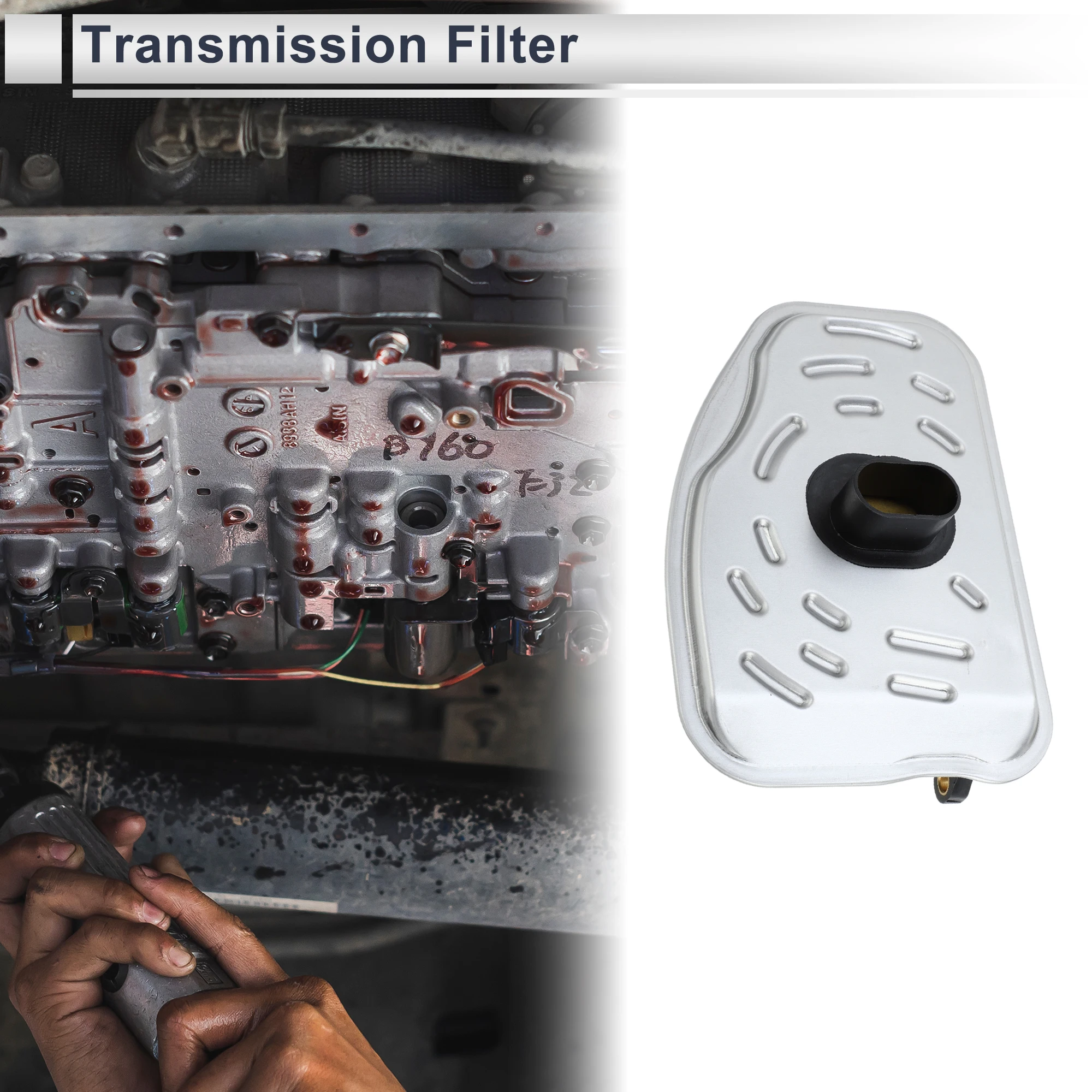 

UXCELL Engine Transmission Filter for BUICK EXCELLE 03-10 Durable Automatic Transmission Oil Filter No.1019222018